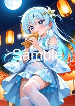 A4サイズアートポスター 1点もの 美女ポスター最高品質 E-L-３９