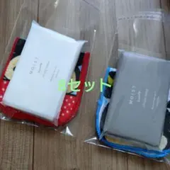 ミニハンカチ　ティッシュセット