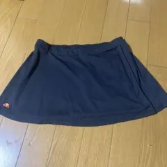 エレッセ　テニスウェア　黒 スカート・スコート　レディース　L