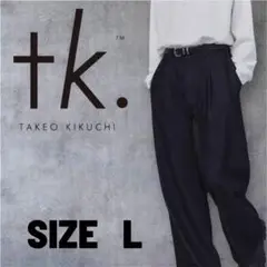 TAKEO KIKUCHI ヴィンテージライクワイドデニムパンツ
