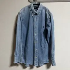 ヴィンテージ　Polo by Ralph Lauren デニムシャツ S