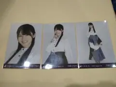 乃木坂46 【大越ひなの】 アシンメトリー 生写真 ３種コンプ