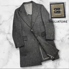 定価約14万 人気 PINOLERARIO ピークドラペル チェスターコート50