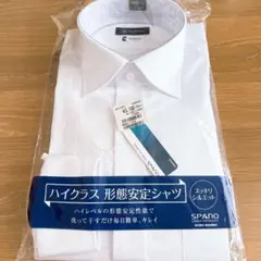 SPANO ハイクラス形態安定シャツ ワイシャツ L ホワイト