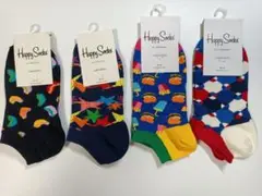 Happy Socks カラフルローストック 4足セット