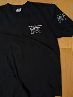 極美品　日産　スカイライン　GTR Tシャツ　Lサイズ　文字シルバー