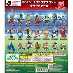 2025 J1クラブマスコット ラバーチャーム13個セット
