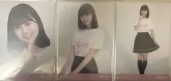 乃木坂46 生写真　冨里奈央　11thバスラ　5期生ライブtシャツ　3種コンプ