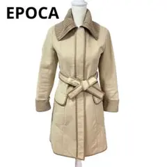 EPOCA エポカ タートルニットライナー ノーカラーコート