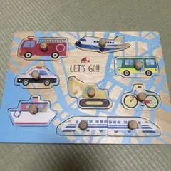 GENI Ed.inter エドインター　木製パズル　わくわくのりもの