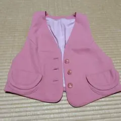 ベスト　ピンク　レトロ