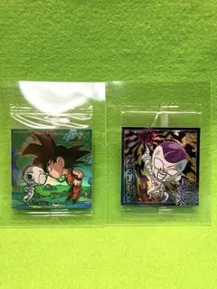ドラゴンボール ウエハースシール 激突の戦士たち 2枚セット シール未開封