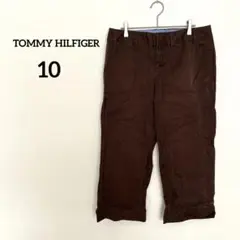 TOMMY HILFIGER ブラウン クロップドパンツ【10】半ズボン　ゴルフ