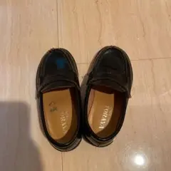 キッズ ローファー 黒