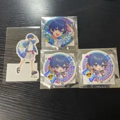 AMPTAK×COLORS ちぐさくん 缶バッジ
