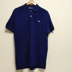 LACOSTE　インディゴ　ポロシャツ