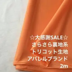 R9M/5661◆2m 感謝祭/ポリエステルトリコット生地