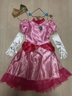 ピーチ姫プリンセス コスプレ衣装 アクセサリーセット