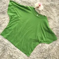 ✨美品/良品✨ ユニクロ レディース Tシャツ グリーン サイズM 半袖