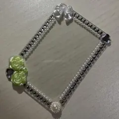トレカケース デコ B8 硬質ケース 緑②