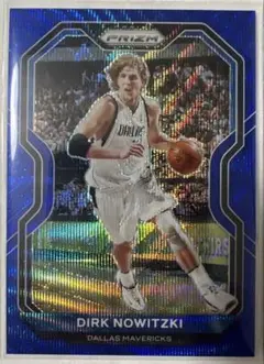 NBAカード　ダークノヴィツキ　PRIZM BLUE WAVE マーベリックス