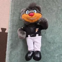 Fマーク 野球マスコット ぬいぐるみ