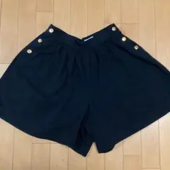 ケイトスペード ハーフパンツ ショートパンツ 160cm 金ボタン 美品