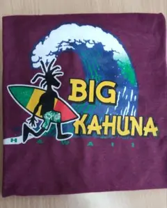 ハワイ Ｔシャツ BIG KAHUNA XL パープル