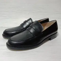 【美品】ヒロフ　ローファー　23㎝　HIROFU コインローファー 本革