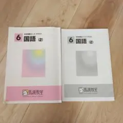 6 国語 (2) 馬淵教室 中学受験テキスト