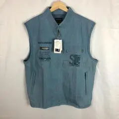 SIMPSON JEANS シンプソン ジーンズ ユーズド加工 デニム ベスト