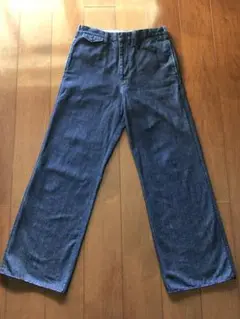 ニードルス デニムワイドパンツ Mサイズ