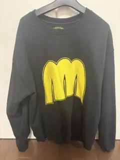 minnano MN ARCH Crewneck sweat balck L