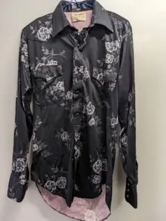 Wrangler　花柄シャツ　古着　レトロ