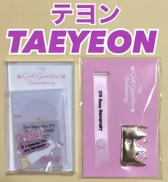 少女時代 テヨン TAEYEON 17周年 MD グッズ セット トレカ