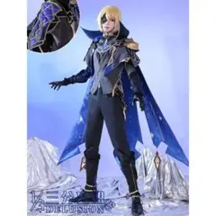 三分妄想　原神　コスプレ　ダインスレイヴ　衣装L+ウィッグ 三分妄想 原神 コスプレ ダインスレイヴ 衣装L+ウィッグ