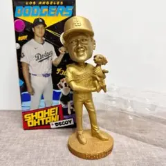 金色　大谷翔平　デコピン　バブルヘッド　来場者限定　スタジアム配布　ドジャース