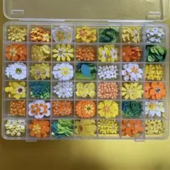 クラフトパンチケース詰め合わせ✧︎*。お花✧︎*。黄色系