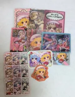 フランドール・スカーレットセット　カード　ウエハース　シール　東方project