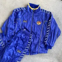 00s asics ベガルタ仙台 トレーニングセットアップ ナイロンジャケット