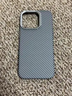 iPhone 16 Pro用 magsafeケース カーボンファイバーパターン
