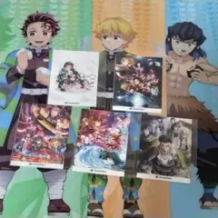 鬼滅の刃 ファミリーマート クリアファイル ステッカー
