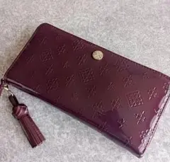 数量限定品! russet ラシット 財布 収納抜群♪ ワインカラー