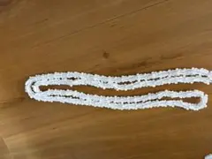 クラウンフラワー　1本　プラスチック　ホワイト