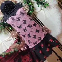 ヒステリックグラマー　黒猫ジャンパー HYSTERIC GLAMOUR（ヒステリックグラマー）の「BLACK CATジャ