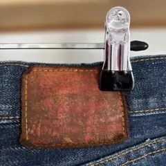 Levis502ダークブルー ストレートデニムパンツ