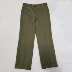 70sアメリカ製 ブルックスブラザーズ チノスラックス スタプレ パンツ カーキ