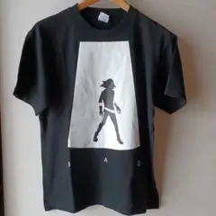 マイケルジャクソン　BAD25周年　 シルエット Tシャツ 黒　M