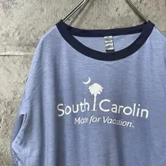 SouthCarolina ヤシの木 月 リゾート Tシャツ
