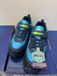 値下げ新品／未使用ムーンスター：スキルシュター：ジュニアスニーカー21.5